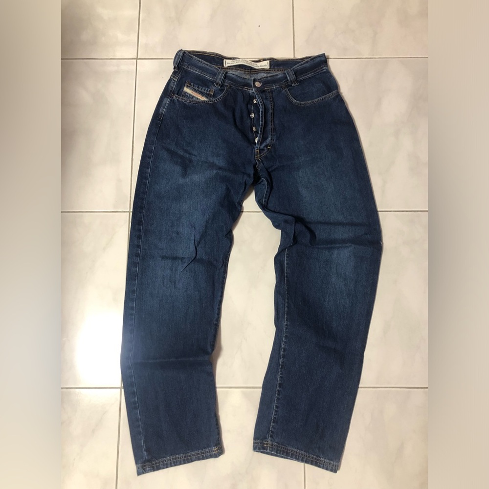 Vintage Diesel Saddle Blue Relaxed Fit Jeans